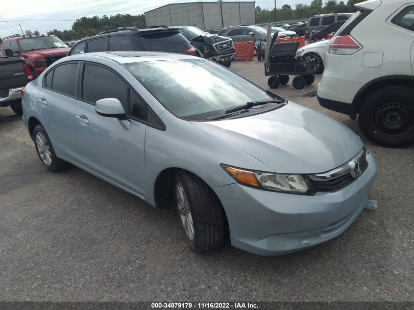 19XFB2F92CE349209 2012 Honda Civic Ex-L