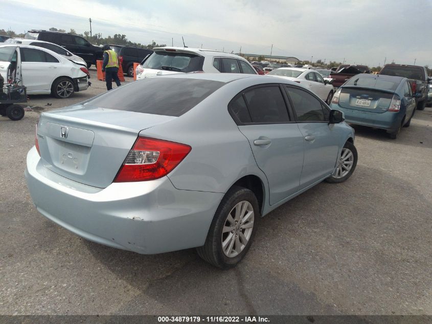 19XFB2F92CE349209 2012 Honda Civic Ex-L