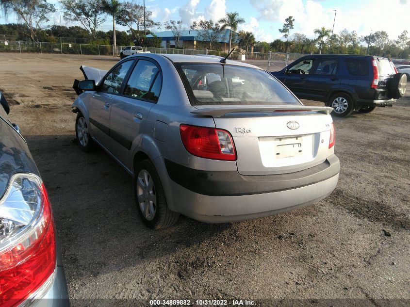 2008 Kia Rio Sx VIN: KNADE123386408515 Lot: 34889882