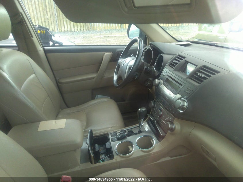2010 TOYOTA HIGHLANDER VIN: 5TDBK3EH7AS005780