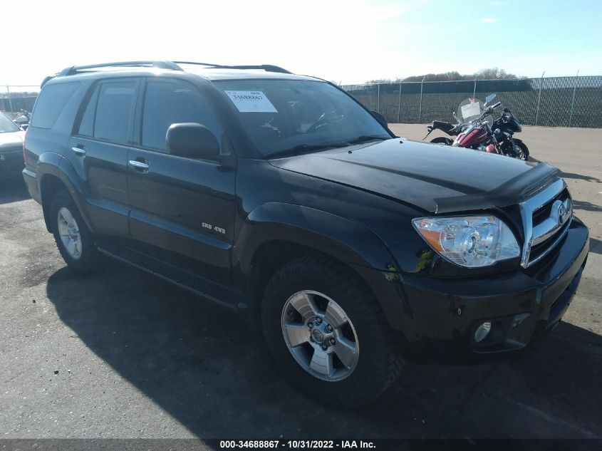 2007 Toyota 4Runner Sr5 V8 VIN: JTEBT14R570067603 Lot: 34688867