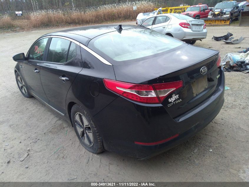 KNAGM4AD2D5041795 2013 Kia Optima Hybrid Lx