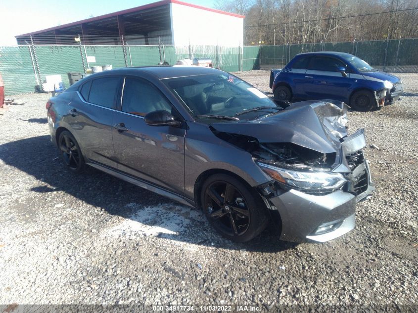 2021 Nissan Sentra Sr Xtronic Cvt VIN: 3N1AB8DV3MY290915 Lot: 34917734