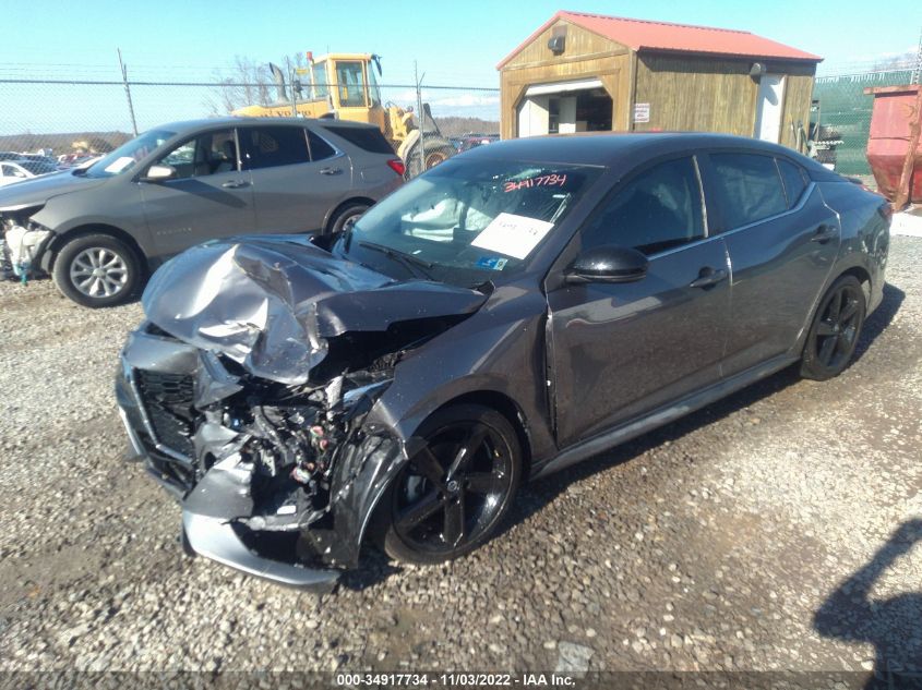 2021 Nissan Sentra Sr Xtronic Cvt VIN: 3N1AB8DV3MY290915 Lot: 34917734