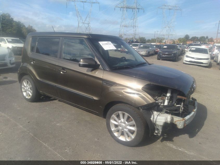 2012 Kia Soul + VIN: KNDJT2A61C7395781 Lot: 34929408