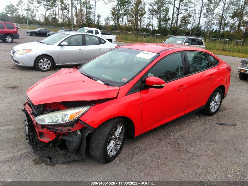 2016 Ford Focus Se VIN: 1FADP3F21GL298368 Lot: 34694526