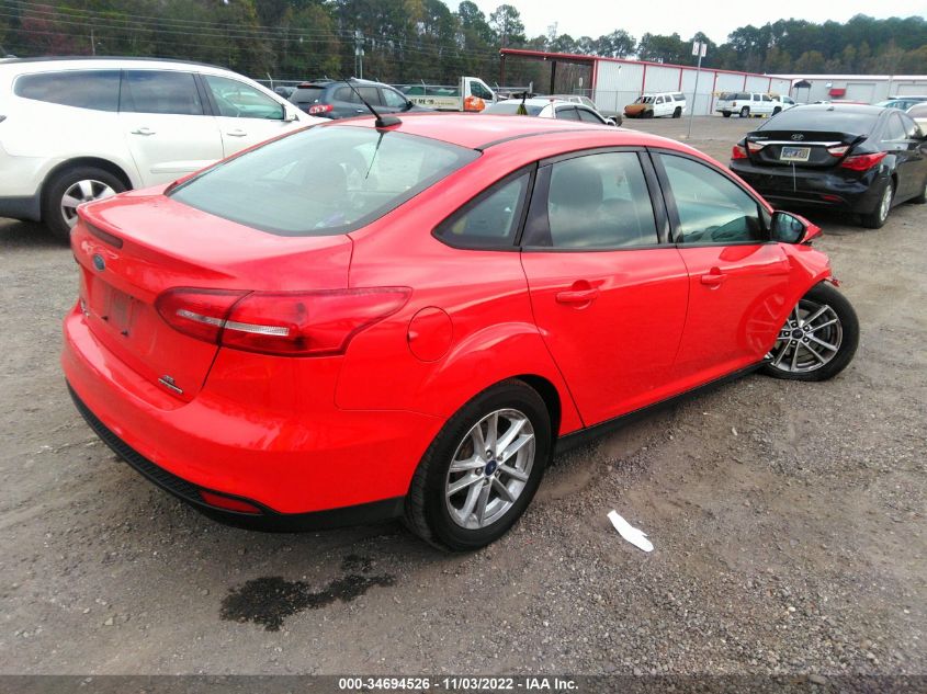 2016 Ford Focus Se VIN: 1FADP3F21GL298368 Lot: 34694526