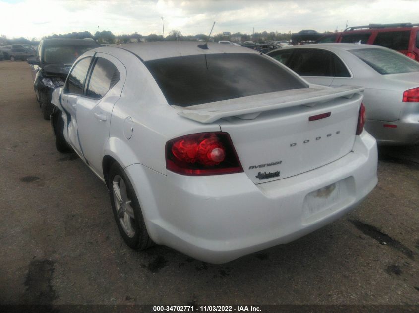 1C3CDZABXEN174095 2014 Dodge Avenger Se