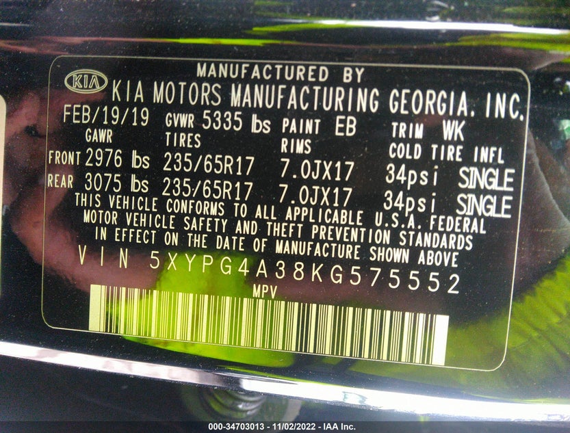 5XYPG4A38KG575552