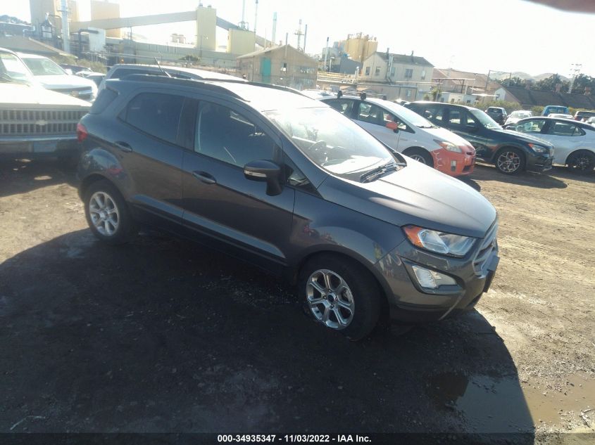 2019 Ford Ecosport Se VIN: MAJ3S2GE9KC291237 Lot: 34935347