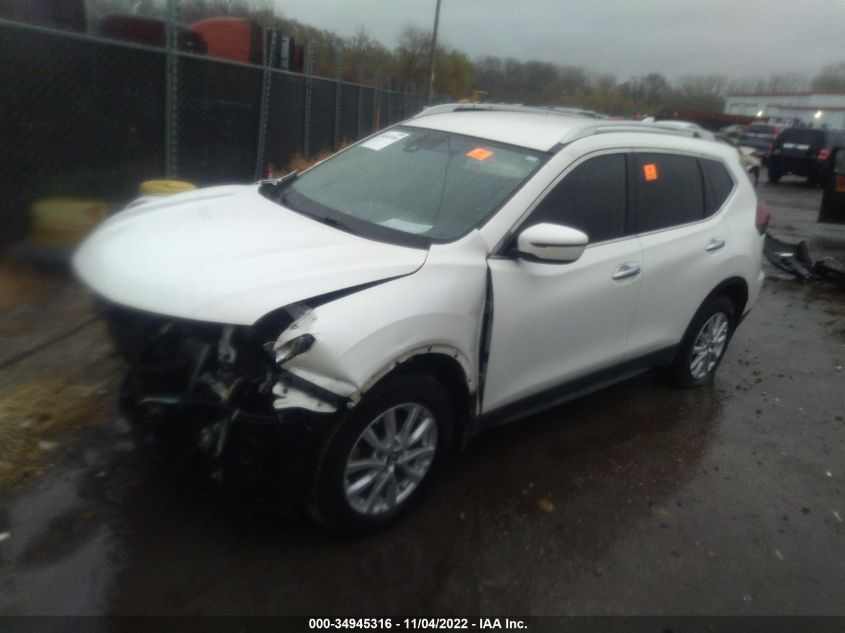 VIN KNMAT2MT1KP553018 2019 Nissan Rogue, SV no.2