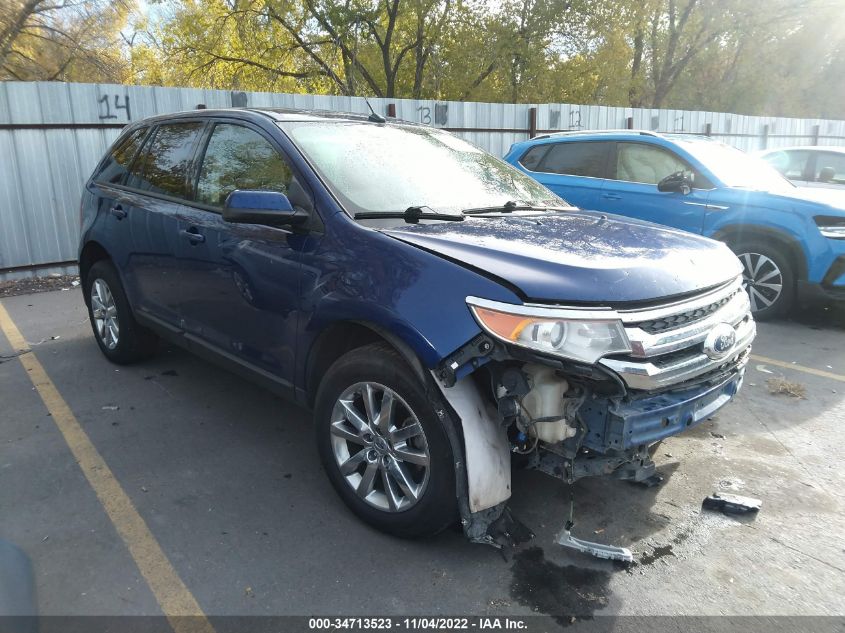 2013 Ford Edge Sel VIN: 2FMDK4JC0DBA95302 Lot: 34713523