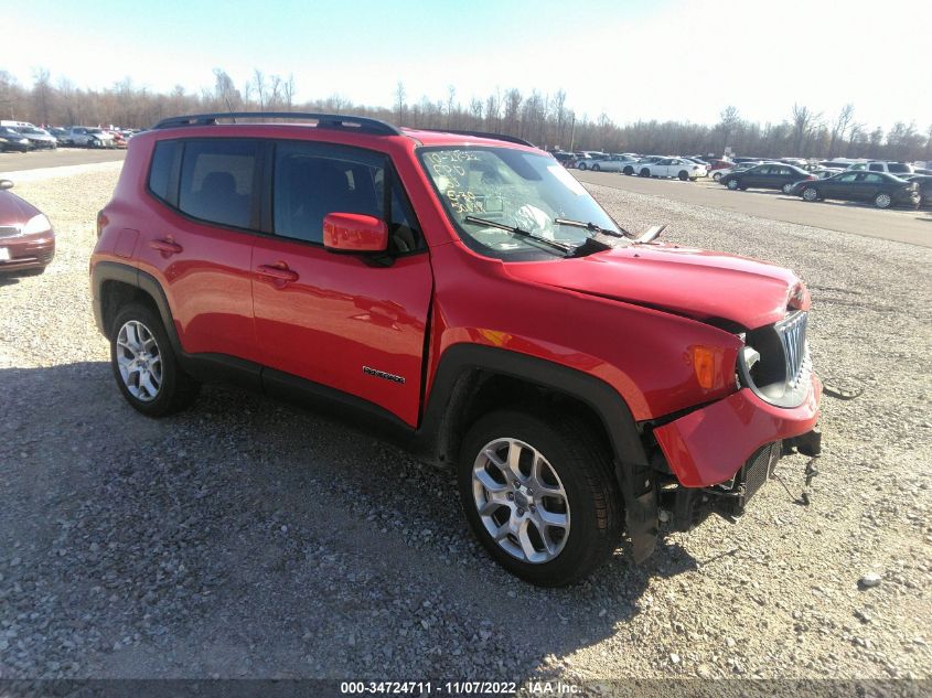 ZACCJBBB7HPG13419 2017 Jeep Renegade Latitude 4X4