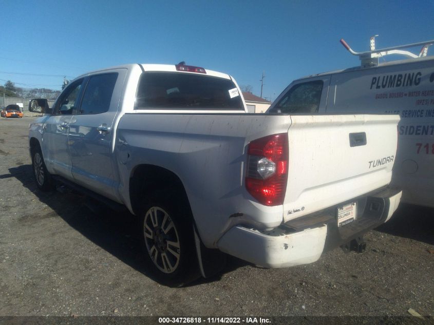 2020 Toyota Tundra 1794 Edition VIN: 5TFGY5F19LX266293 Lot: 34726818