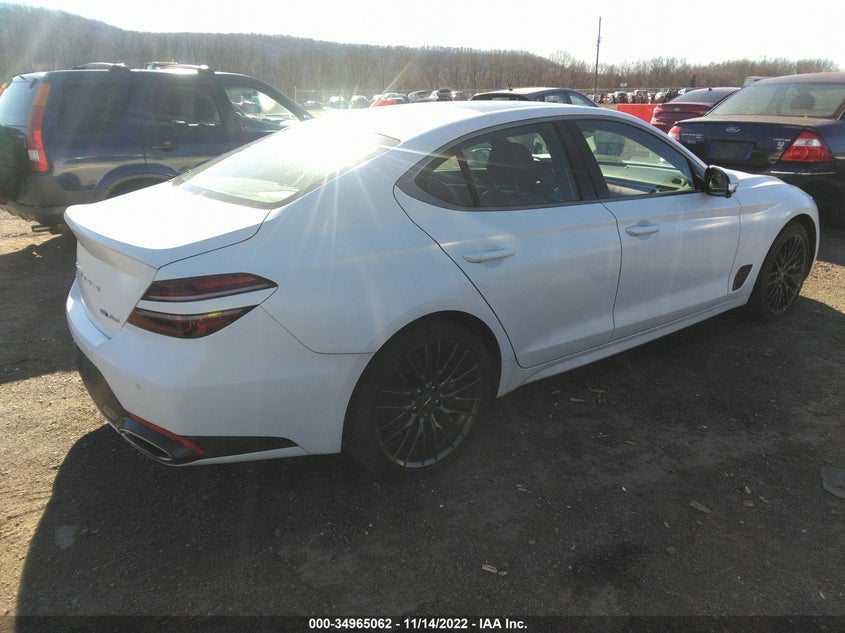 2022 GENESIS G70 3.3T AWD LAUNCH EDITION KMTG14TE5NU082965