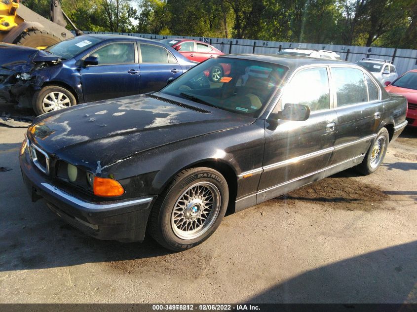 WBAGJ8324WDM10533 1998 BMW 740Il