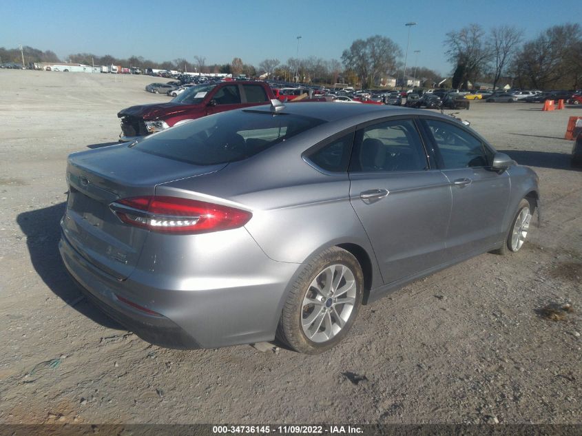 2020 Ford Fusion Hybrid Se VIN: 3FA6P0LU2LR267316 Lot: 34736145