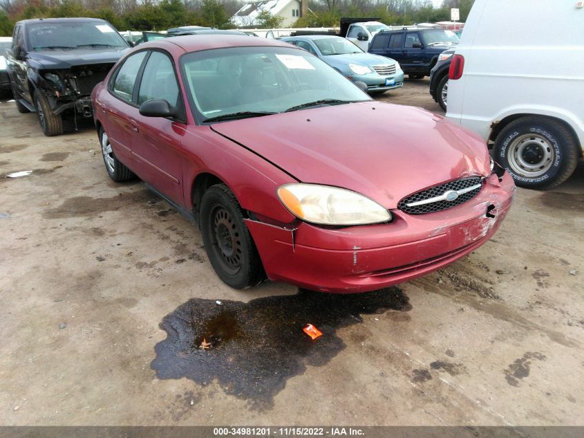 2003 Ford Taurus Lx VIN: 1FAFP52UX3A158000 Lot: 34981201