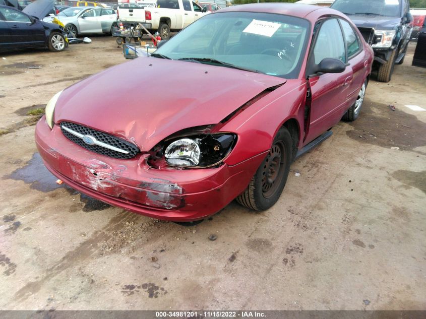 2003 Ford Taurus Lx VIN: 1FAFP52UX3A158000 Lot: 34981201