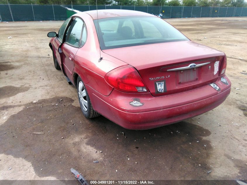 2003 Ford Taurus Lx VIN: 1FAFP52UX3A158000 Lot: 34981201