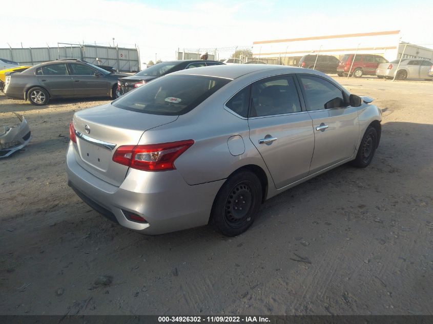 2016 Nissan Sentra Fe+ S/Sv/S/Sr/Sl VIN: 3N1AB7AP4GY307869 Lot: 34926302