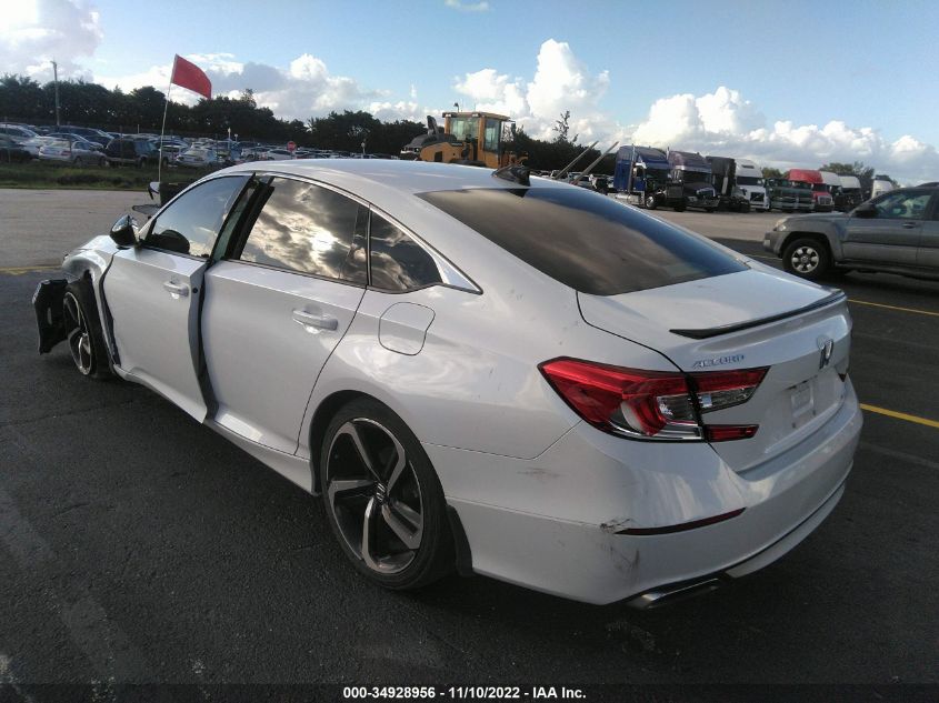 2022 Honda Accord Sport VIN: 1HGCV1F32NA001689 Lot: 40346488