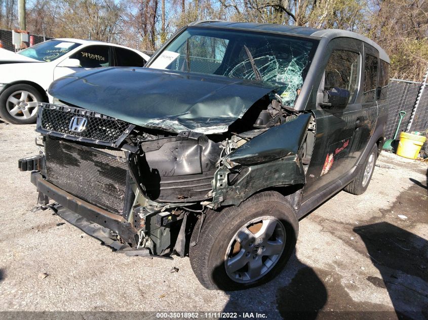 5J6YH28635L029055 2005 Honda Element Ex