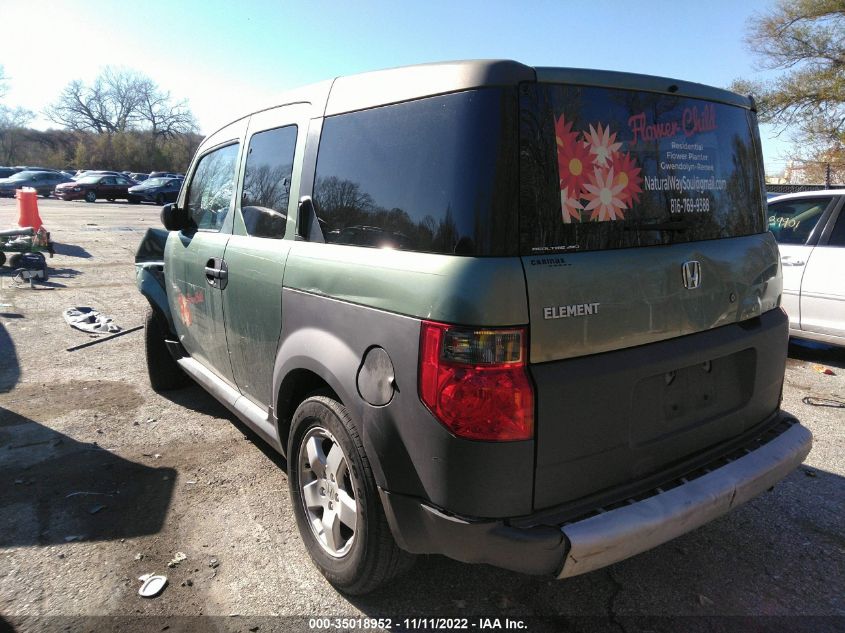 5J6YH28635L029055 2005 Honda Element Ex