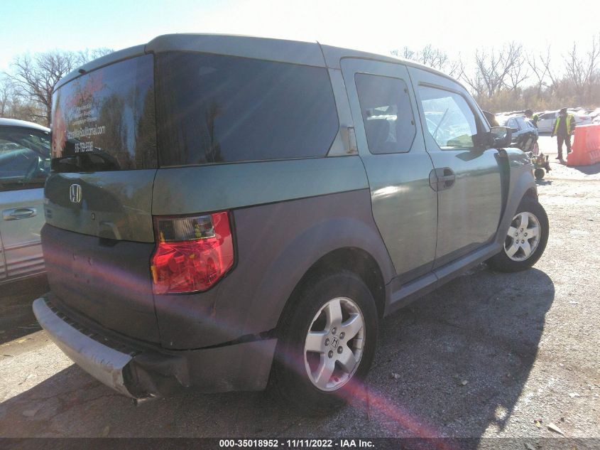 5J6YH28635L029055 2005 Honda Element Ex