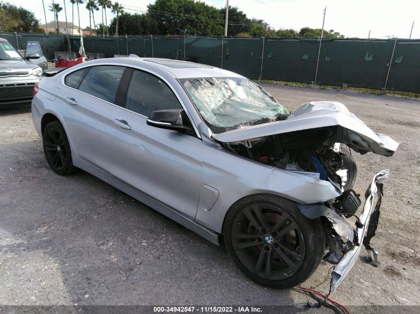 2017 BMW 430I Gran Coupe VIN: WBA4F7C56HG786712 Lot: 34942547