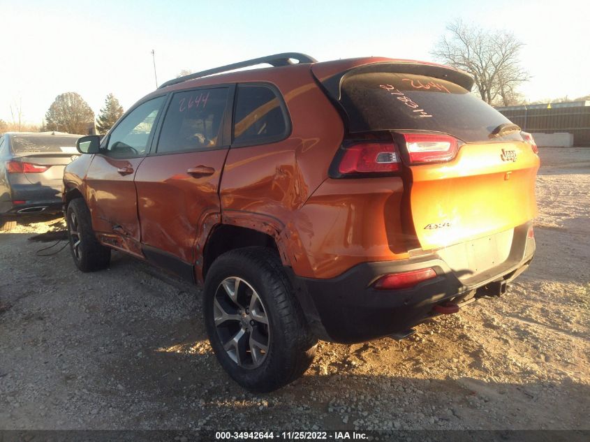 2014 Jeep Cherokee Trailhawk VIN: 1C4PJMBSXEW278314 Lot: 34942644