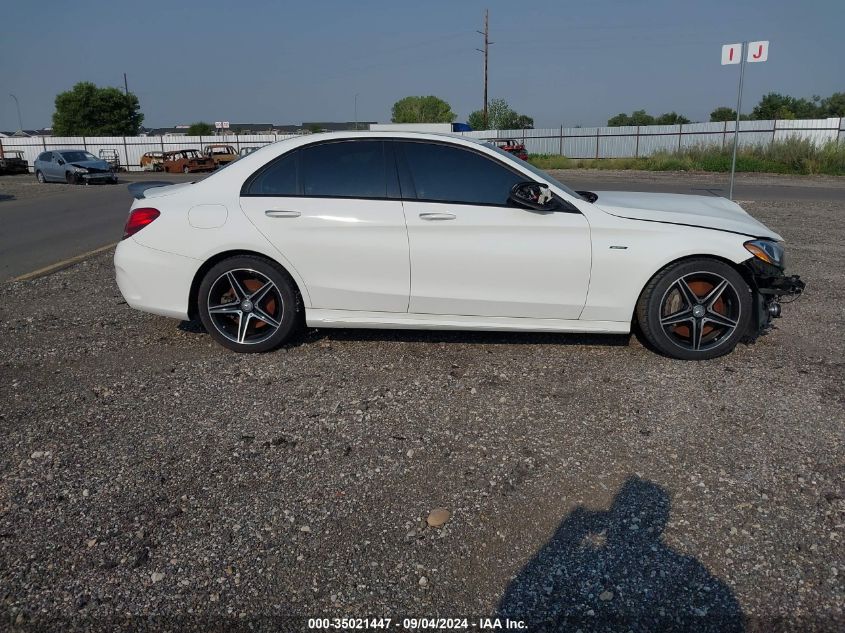 2016 Mercedes-Benz C 450 Amg 4Matic VIN: 55SWF6EB8GU132262 Lot: 35021447