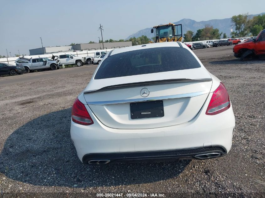 2016 Mercedes-Benz C 450 Amg 4Matic VIN: 55SWF6EB8GU132262 Lot: 35021447