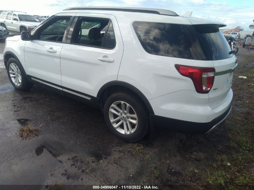 2017 Ford Explorer Xlt VIN: 1FM5K7D87HGB59928 Lot: 34956047