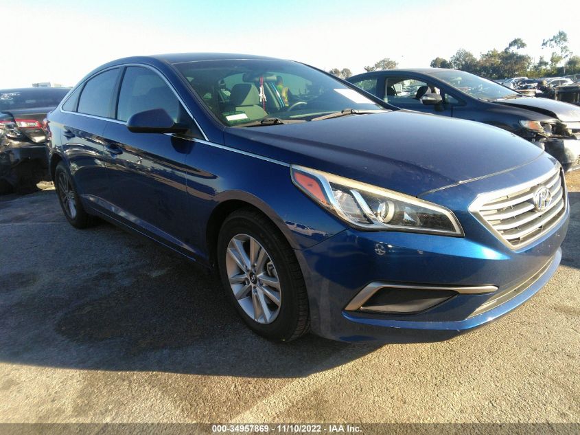 2016 Hyundai Sonata 2.4L VIN: 5NPE24AF8GH391602 Lot: 34957869