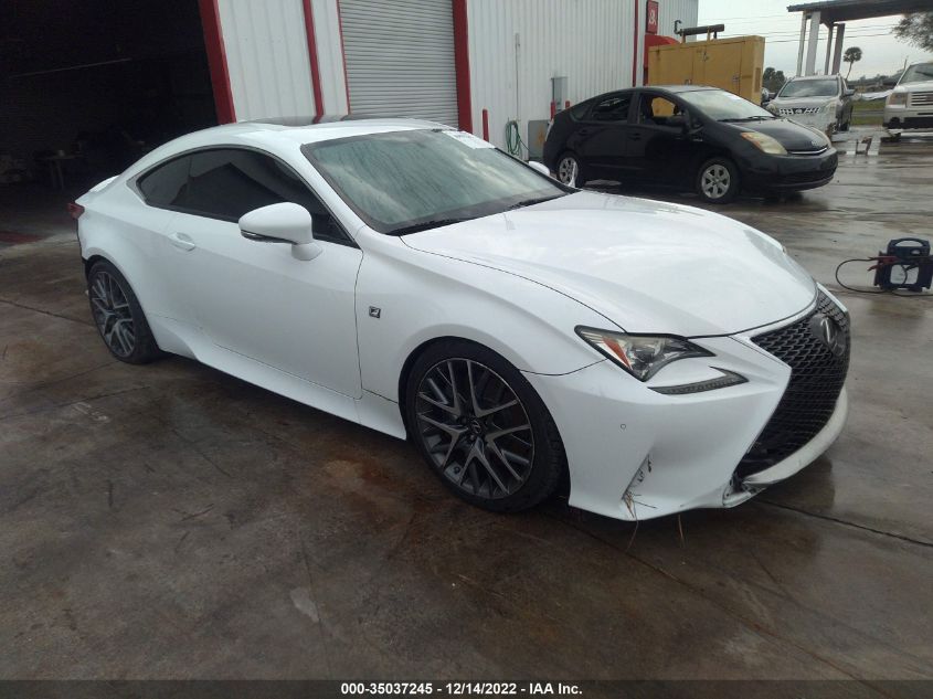 VIN JTHHE5BC9F5004325 2015 Lexus RC, 350 no.1