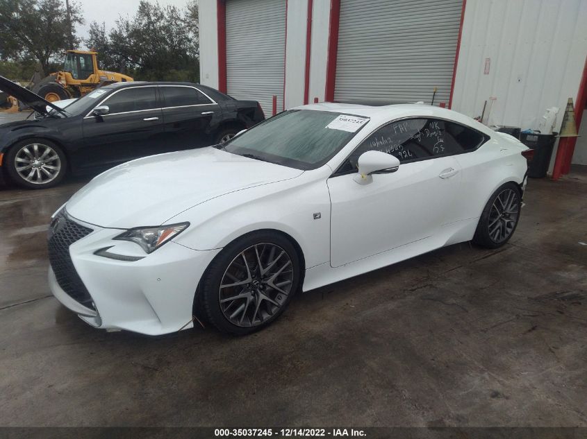 VIN JTHHE5BC9F5004325 2015 Lexus RC, 350 no.2