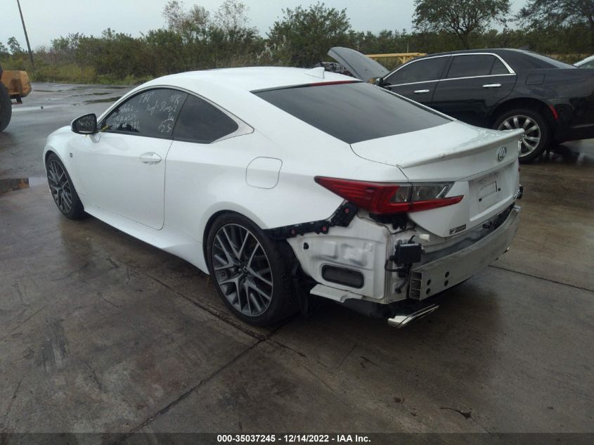 VIN JTHHE5BC9F5004325 2015 Lexus RC, 350 no.3