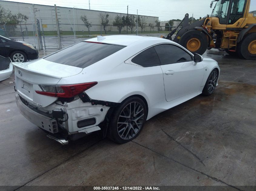 VIN JTHHE5BC9F5004325 2015 Lexus RC, 350 no.4