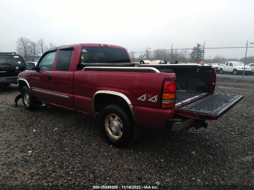 2004 GMC Sierra 1500 Sle VIN: 2GTEK19T341278324 Lot: 35049208