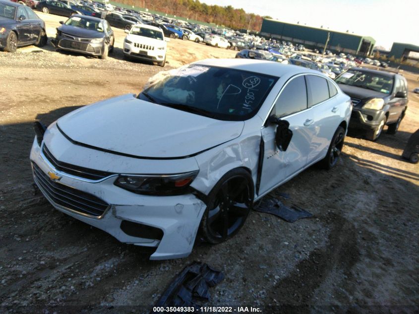 2018 Chevrolet Malibu Lt VIN: 1G1ZD5STXJF195807 Lot: 35049383