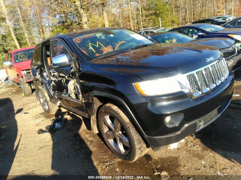 2012 Jeep Grand Cherokee Overland VIN: 1C4RJFCG1CC302674 Lot: 35049438