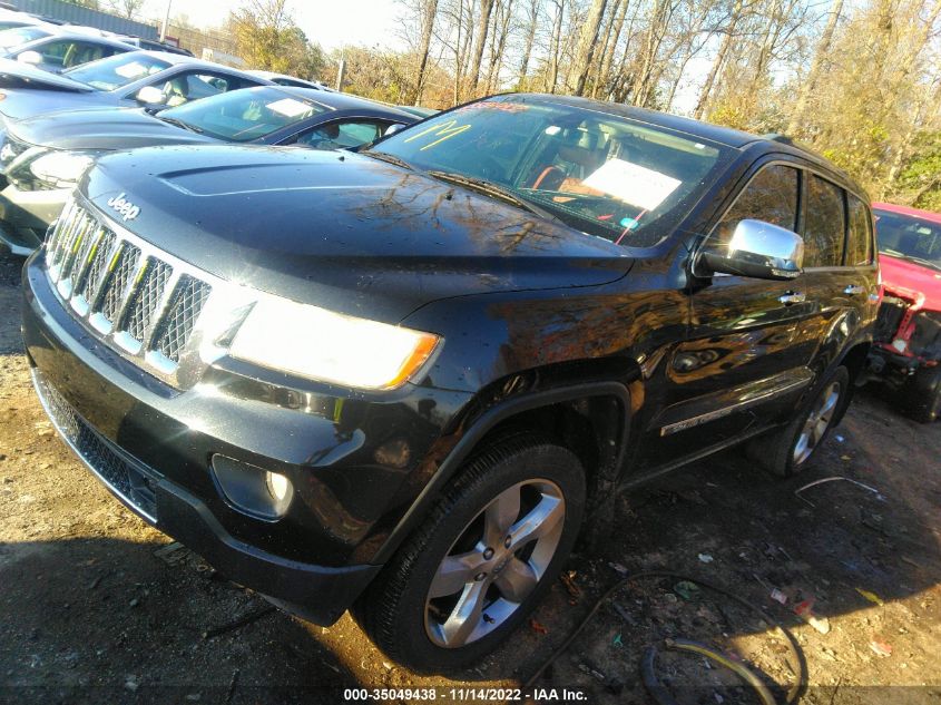 2012 Jeep Grand Cherokee Overland VIN: 1C4RJFCG1CC302674 Lot: 35049438