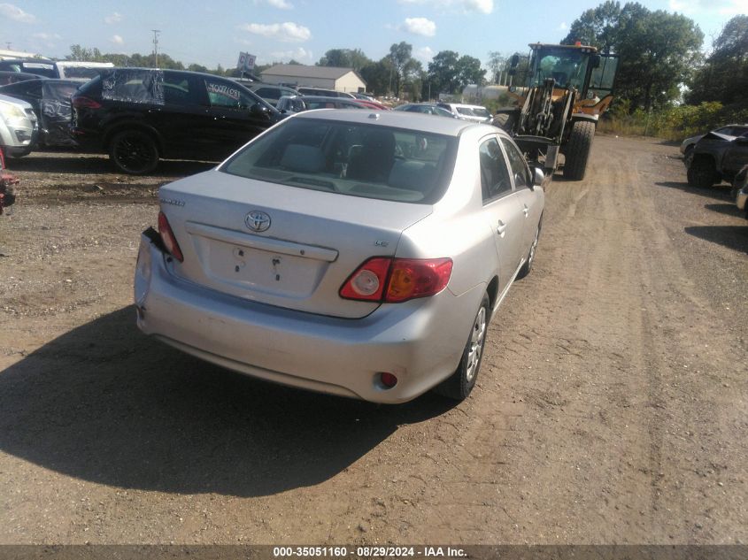 2010 Toyota Corolla Le VIN: 1NXBU4EE6AZ374577 Lot: 35051160