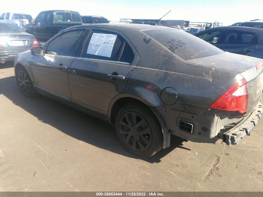 3FAHP0HA0CR226688 2012 Ford Fusion Se