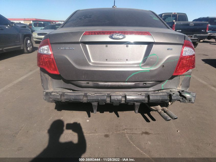 3FAHP0HA0CR226688 2012 Ford Fusion Se