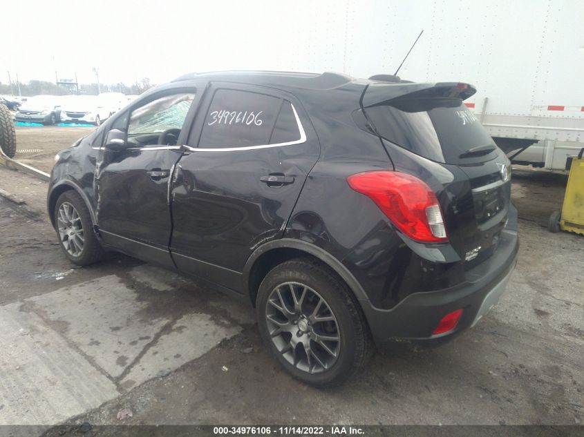 KL4CJ2SM3GB577023 2016 Buick Encore Sport Touring