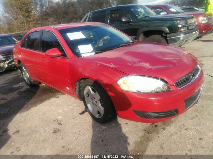 2008 Chevrolet Impala Ss VIN: 2G1WD58C289140295 Lot: 35059187