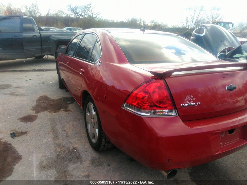 2G1WD58C289140295 2008 Chevrolet Impala Ss