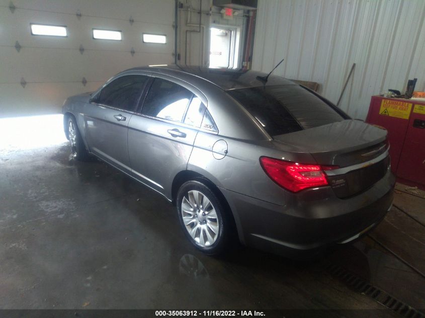 2012 Chrysler 200 Lx VIN: 1C3CCBAB0CN291627 Lot: 35063912